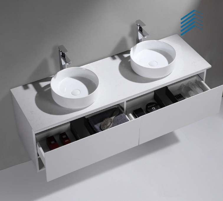Long Countertop Bathroom Vanity