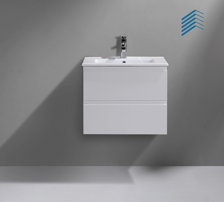 Floating 2 Shelf Vanity