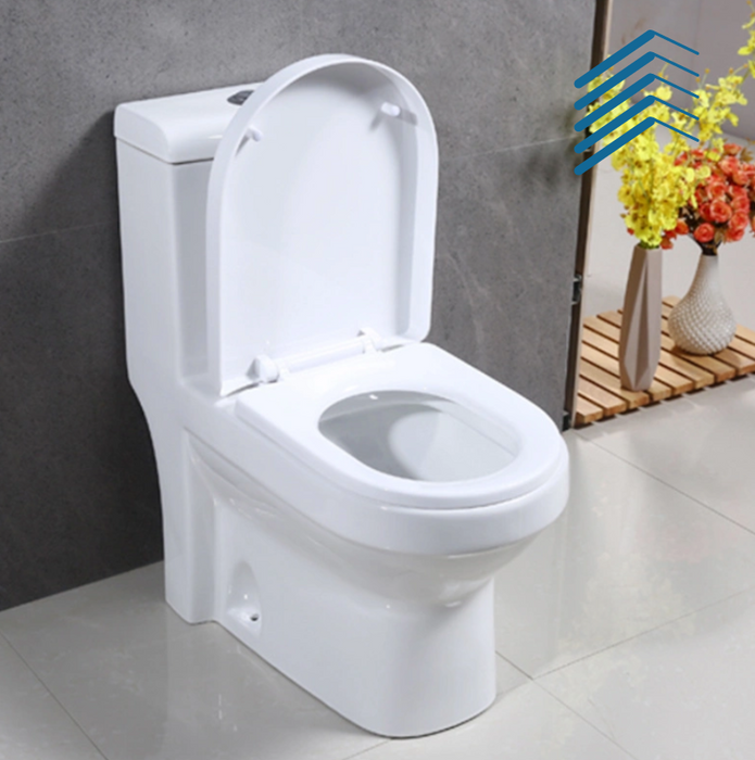 Hand Press Ceramic Toilet