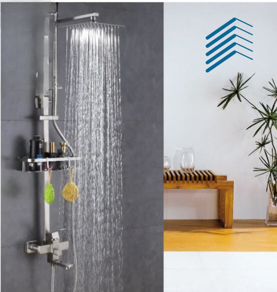 Stainless Steel Bath Shower Set Rain Shower
