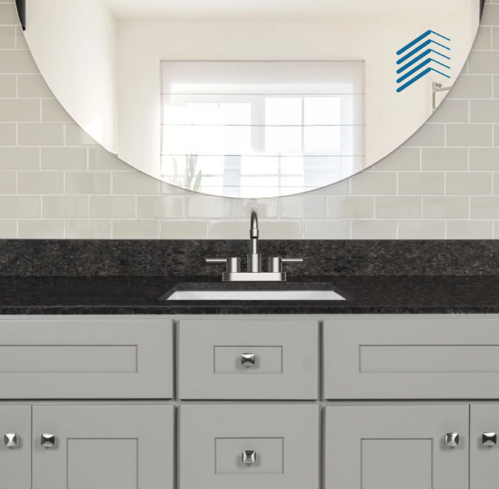 3 Hole Double Handle Bathroom Faucet