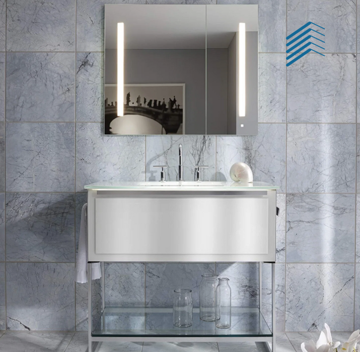 Dual Handle Bathroom Faucet