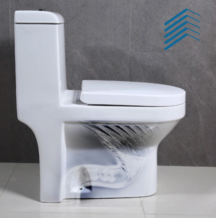 Hand Press Ceramic Toilet