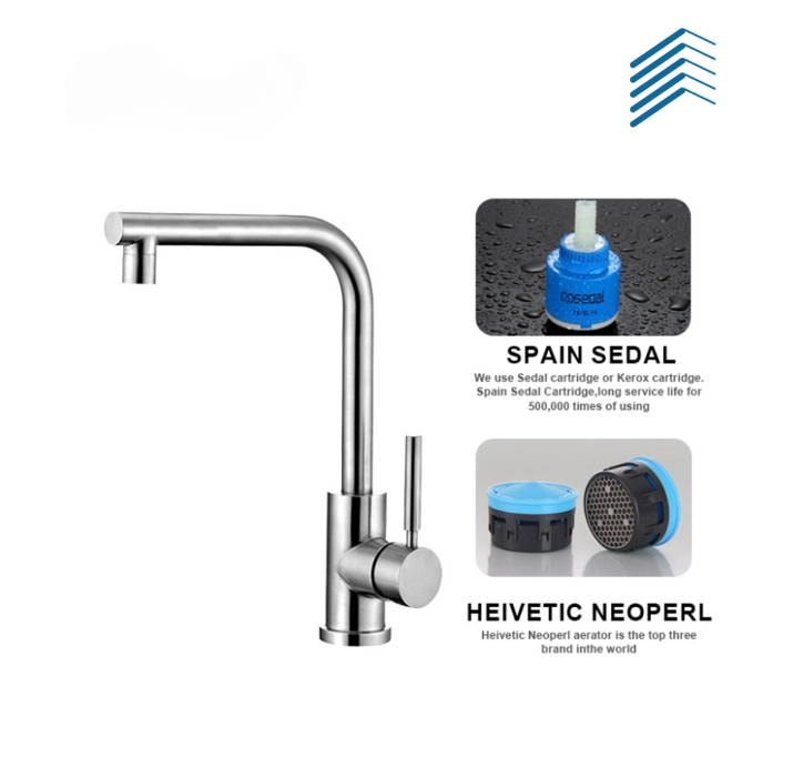 Long Neck Kitchen Faucet