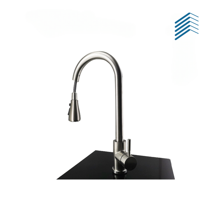 Pull-out Chrome Kitchen Faucet
