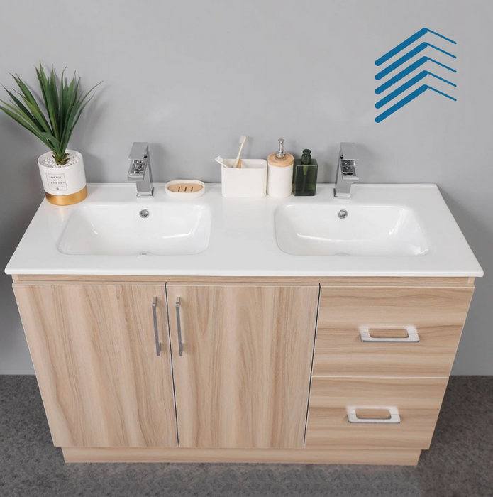 Double Bowl Bathroom Basin