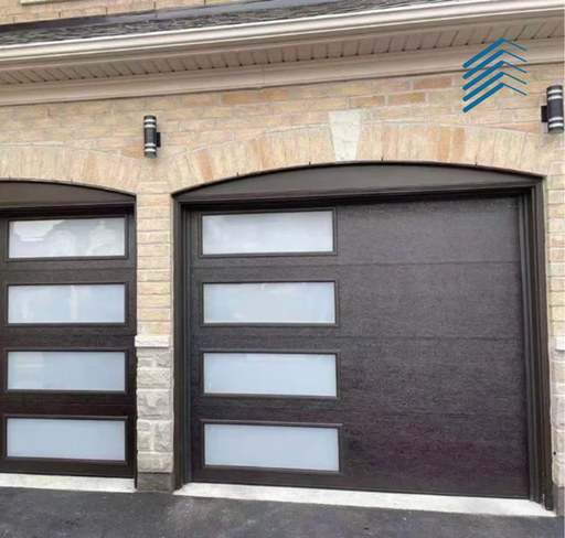 Dark Grey Garage Door with Remote Control