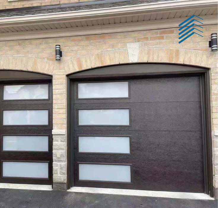 Dark Grey Garage Door with Remote Control
