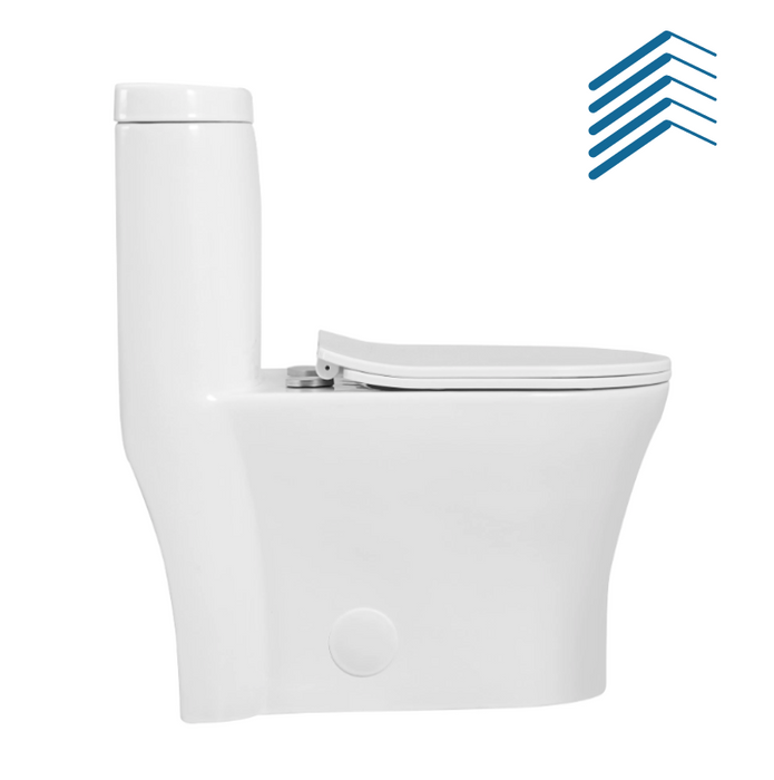 Ceramic Water Saving Two-Piece Toilet