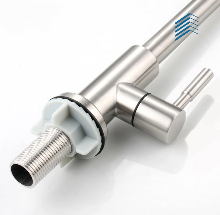 Single Handle Chrome Kitchen Faucet