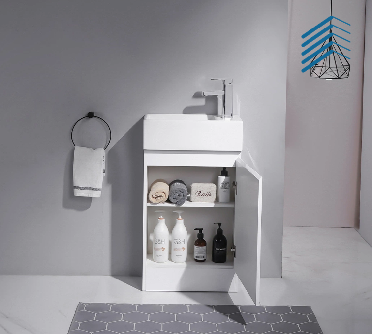 Freestanding 2 Shelf Sink Vanity