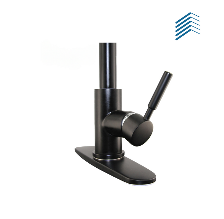 Pull-out Matte Black Kitchen Faucet