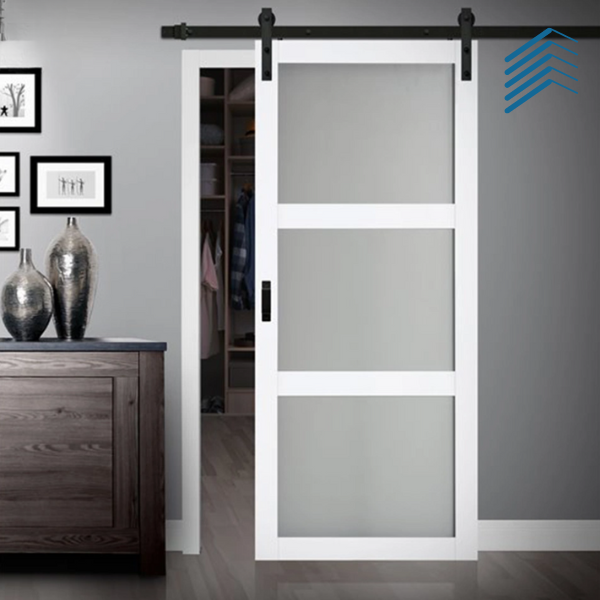 Hanging Sliding Iron Pocket Door