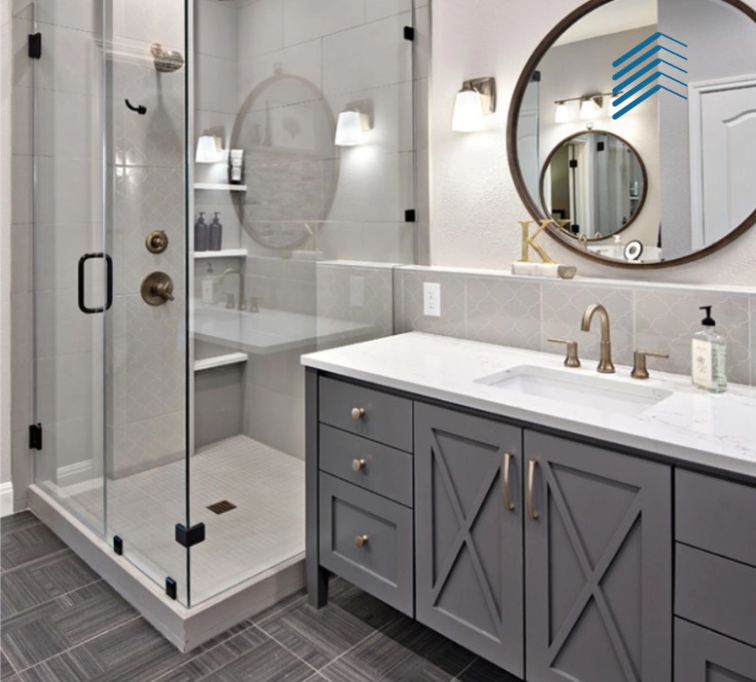 French Double Cross Vanity