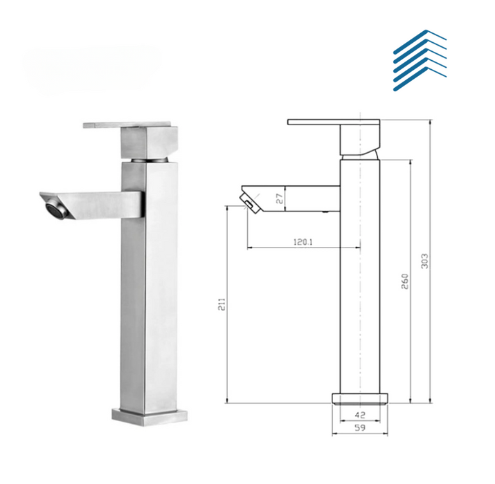 Short Neck Bath Faucet