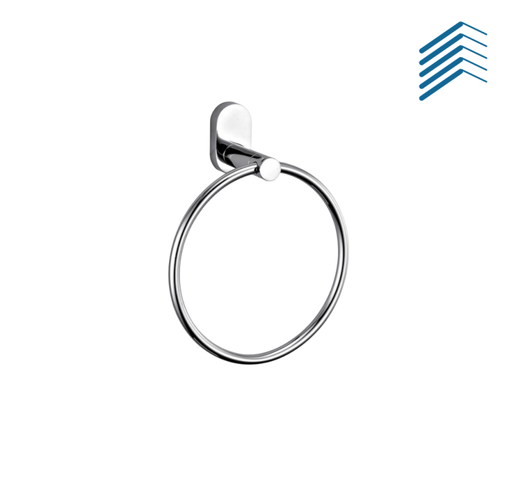 Round Stainless Steel Bathroom Towel Holder