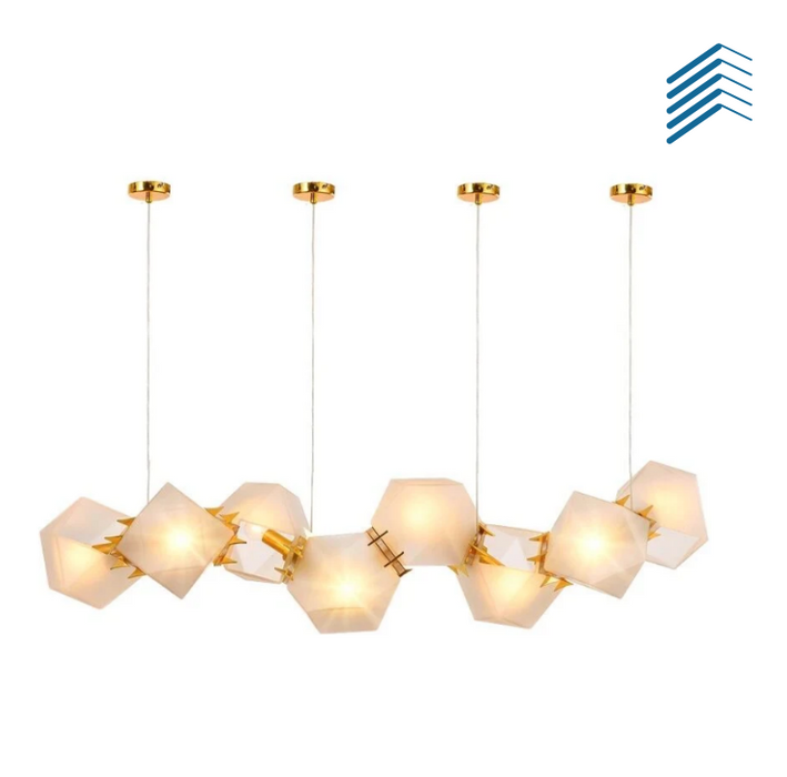 Molecules Chandelier