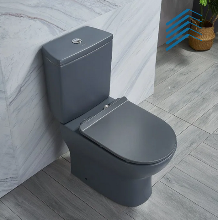 Modern Black Ceramic Toilet