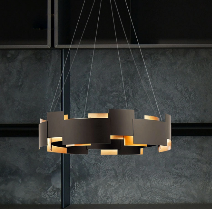 Square Crown Ceiling Light