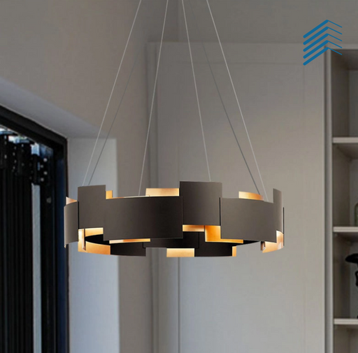 Square Crown Ceiling Light