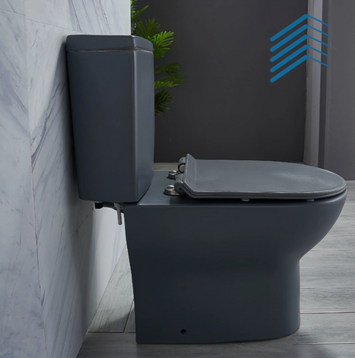 Modern Black Ceramic Toilet