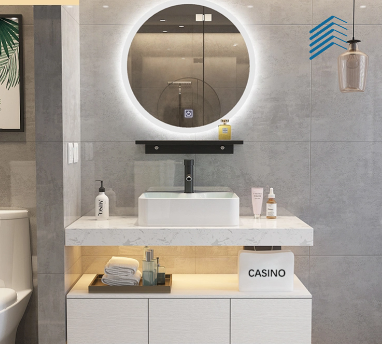 Floating Shelf Bathroom Vanity