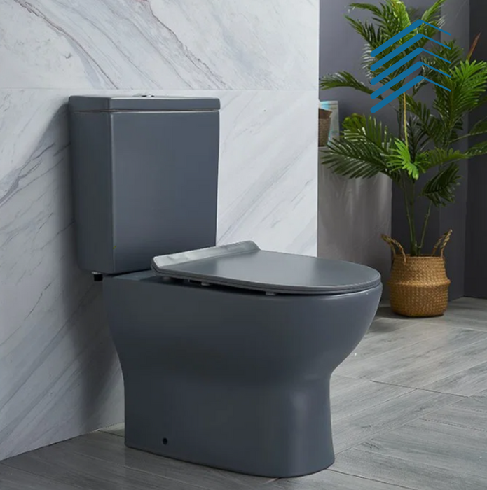 Modern Black Ceramic Toilet