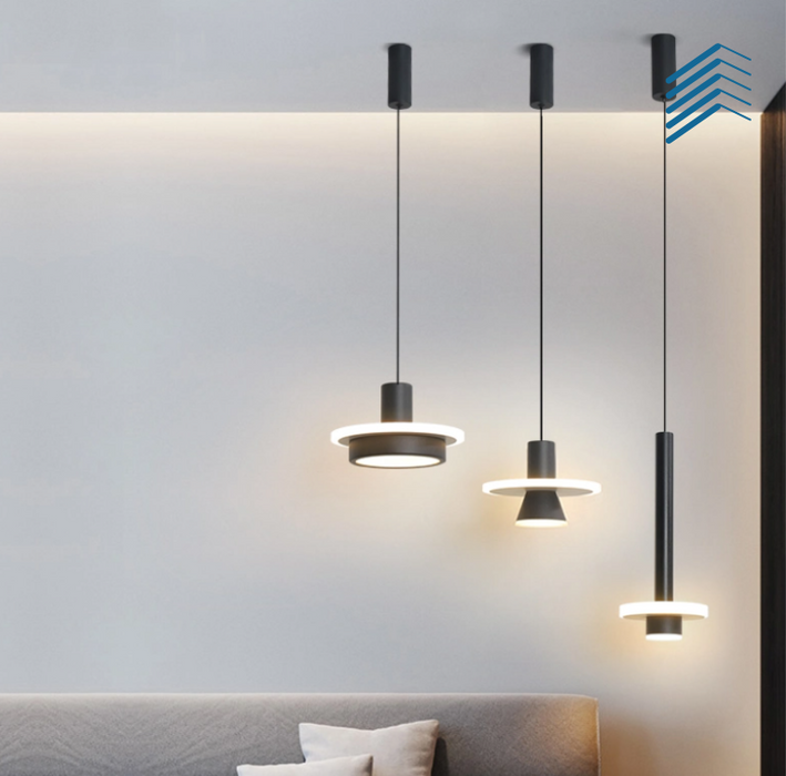 Julious Tubular Monochromatic Modern Pendant Light