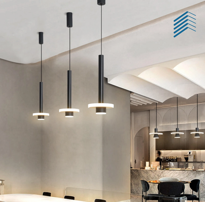 Julious Tubular Monochromatic Modern Pendant Light