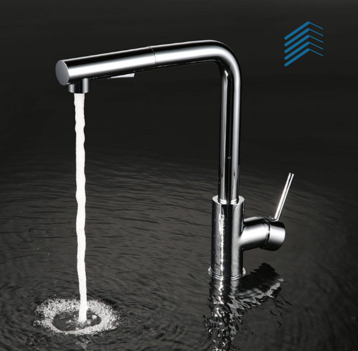 Modern Chrome Kitchen Faucet