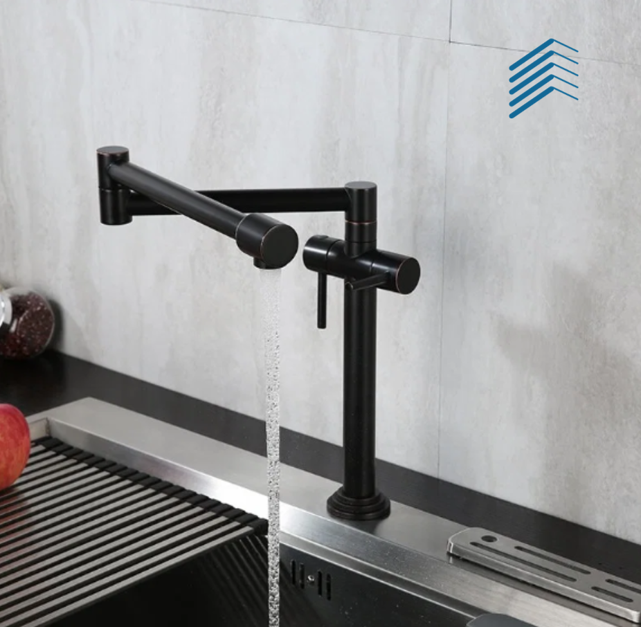 DualHandle Folding Kitchen Faucet — covingtonsupplyco