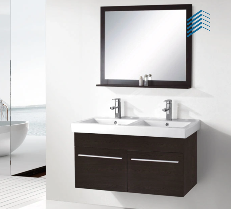 Floating Double Sink Bathroom Vanity