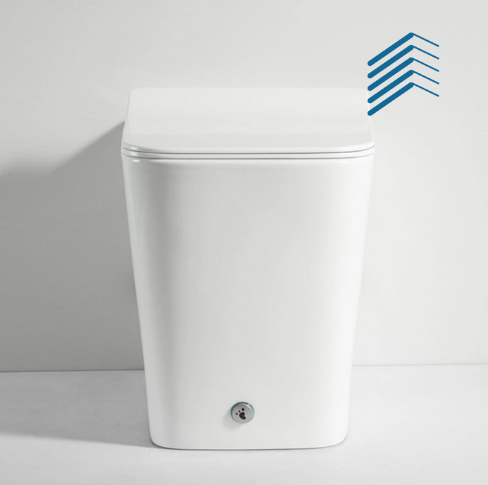 Ceramic Floor Mounted Tankless Toilet