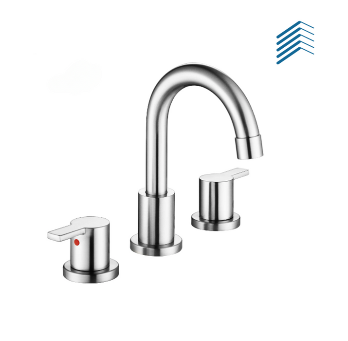 Dual-Handle Bathroom Faucet