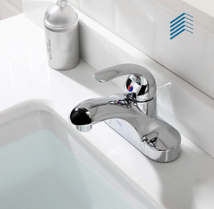 Polished Chrome Bathroom Faucet