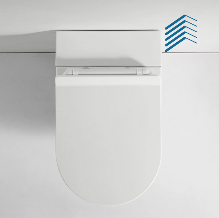 Ceramic Floor Mounted Tankless Toilet