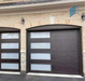 Dark Grey Garage Door with Remote Control
