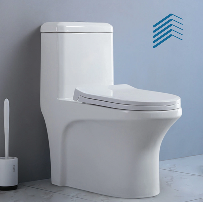 Standing Floor One-Piece Ceramic Toilet