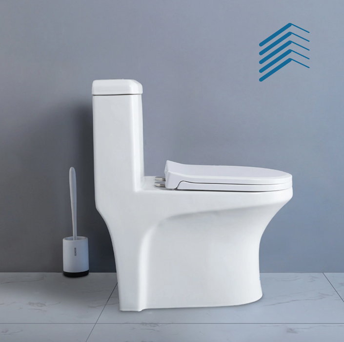 Standing Floor One-Piece Ceramic Toilet