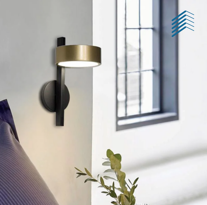 Contemporary Chrome Wall Sconce