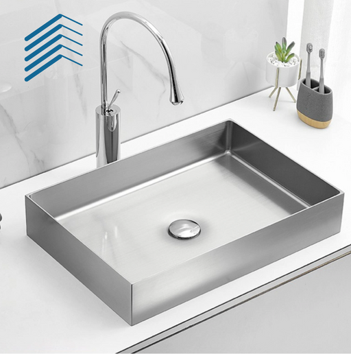 Rectangular Stainless Steel Basin