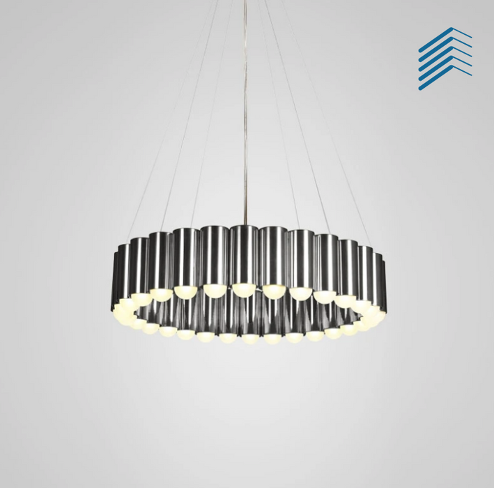 Round Cylinders Chandelier