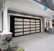 Dark Grid Rolling Garage Door with Remote Control
