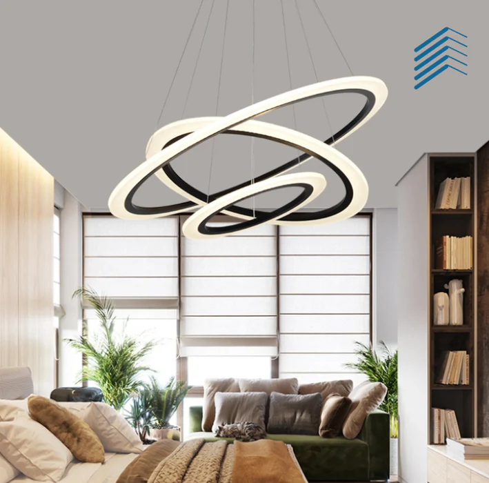 Galaxy Rings Ceiling Light