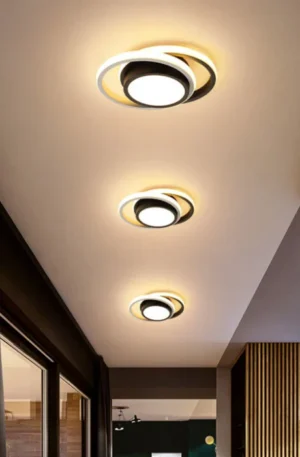 Interconnected Circles Ceiling Light