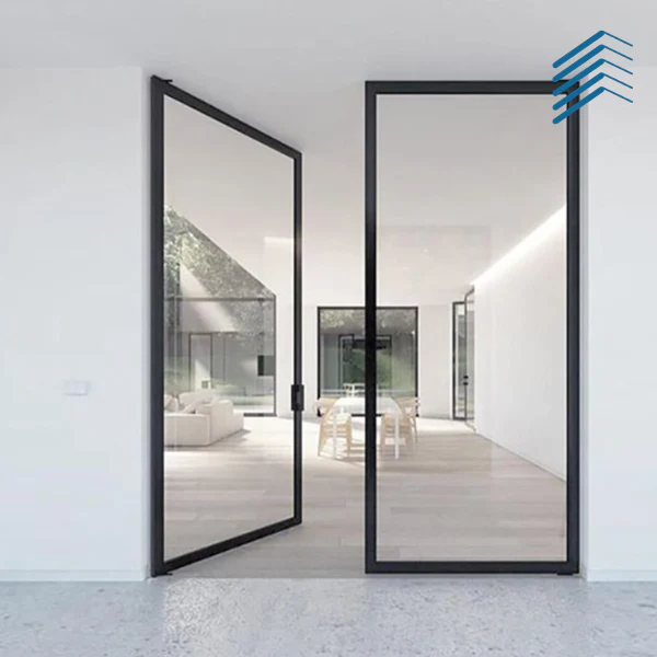 Simple Double Glass Frech Doors