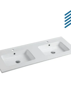 Double Bowl Bathroom Basin