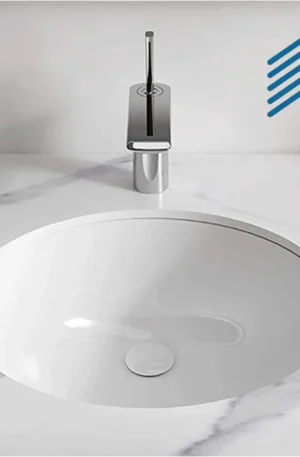 Oval Porcelain Undercounter Basin