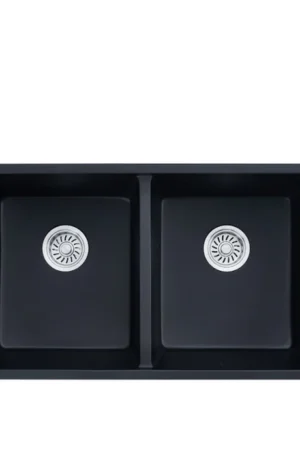 Black Granite Undermount Kitchen Sink