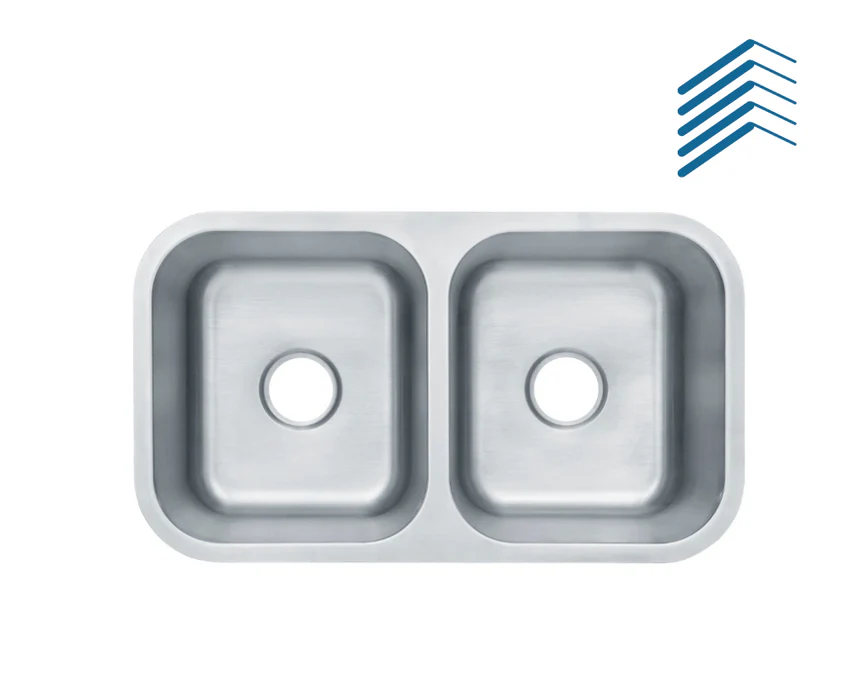 Double Bowl Undermount Stainless Steel Kitchen Sink